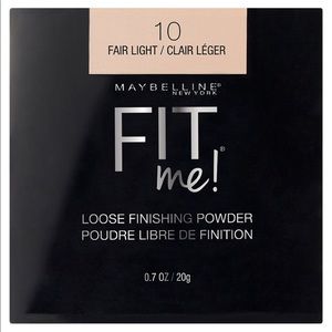 {(4 for $20)New maybelline fit me loose powder #10